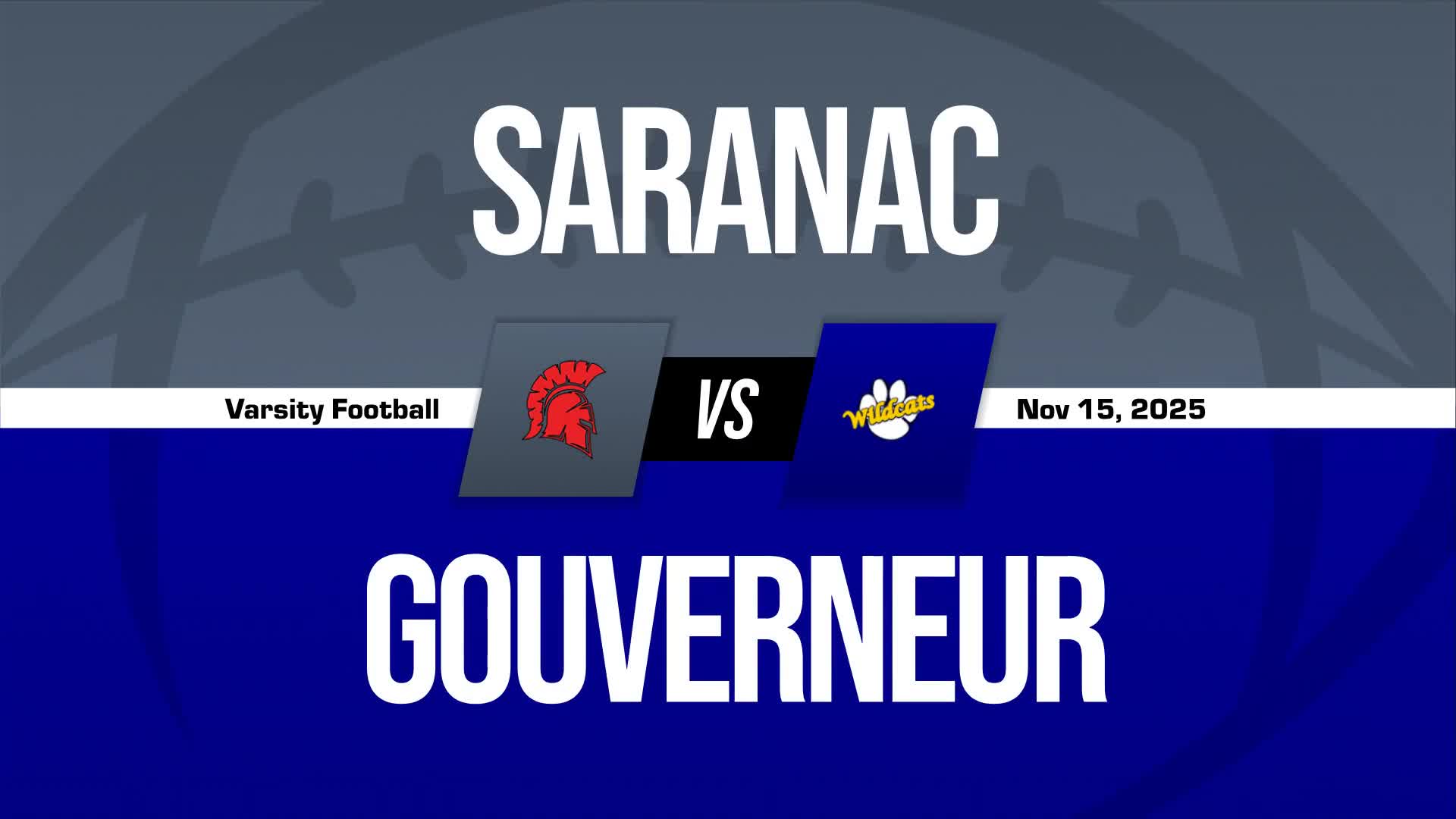Football Recap: Gouverneur Comes Up Short + How To Watch