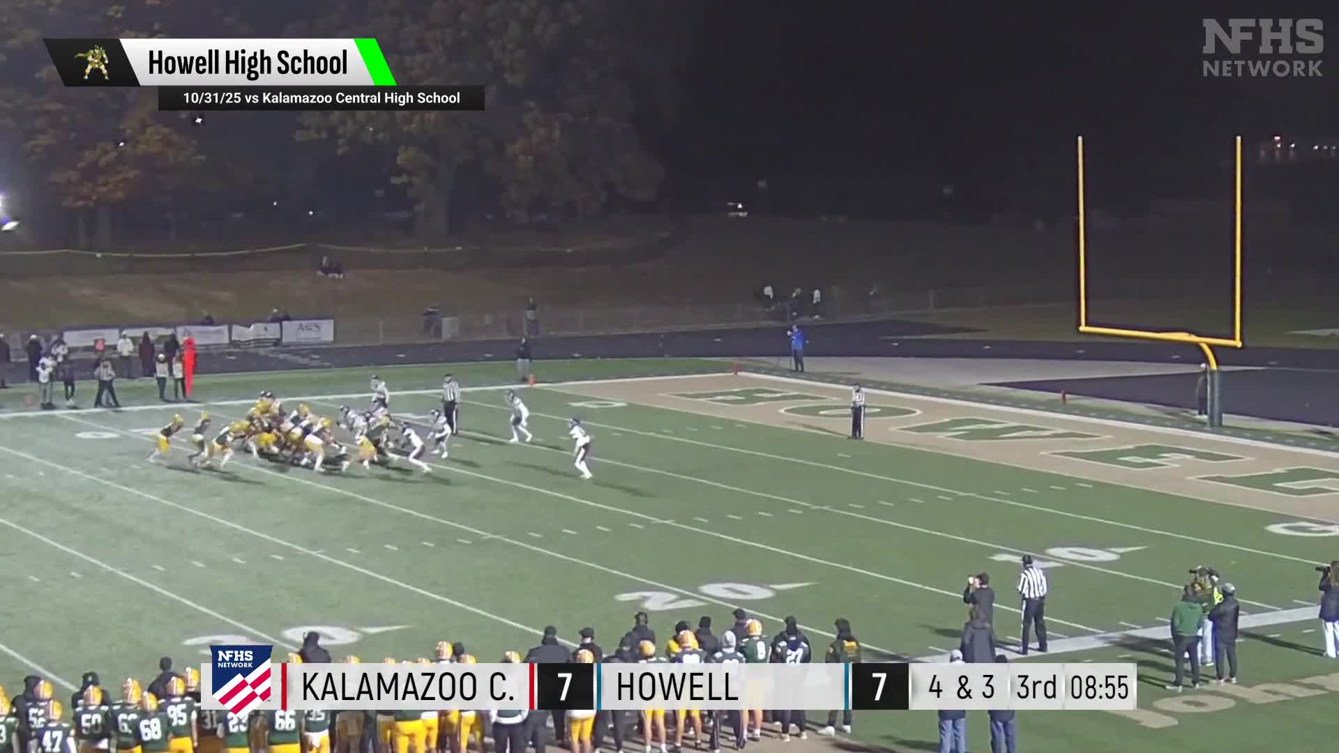 Football Recap: Howell Snaps Three-Game Streak of Wins at Home + How To Watch