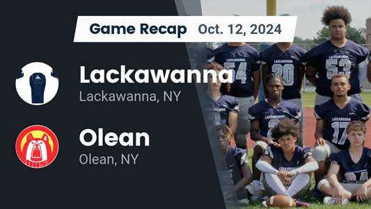 Football Recap: Blake Kinnaird Leads Olean to Victory over Depew