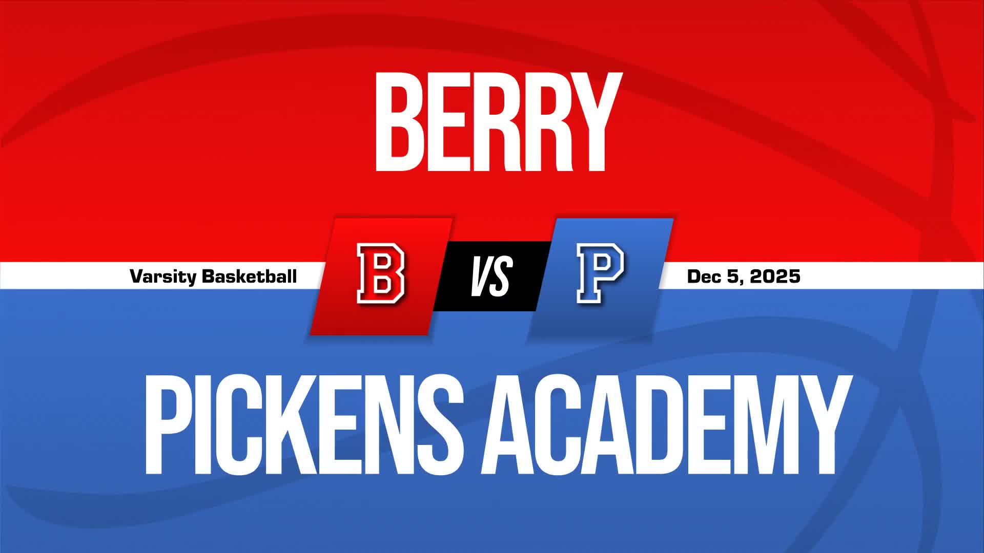 Basketball Recap: Berry Piles Up the Points Against Pickens Acad