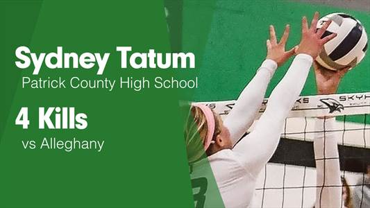 Sydney Tatum Game Report: @ Glenvar