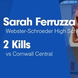 Sarah Ferruzza Game Report: vs Brockport