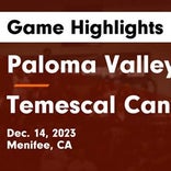 Paloma Valley vs. Temescal Canyon