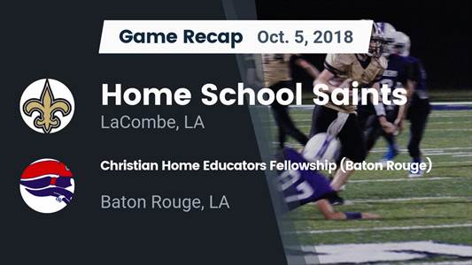 Football Game Recap: Northside HomeSchool vs. Christian Home Educators Fellowship