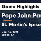 Basketball Game Recap: St. Martin's Episcopal Saints vs. East Jefferson Warriors