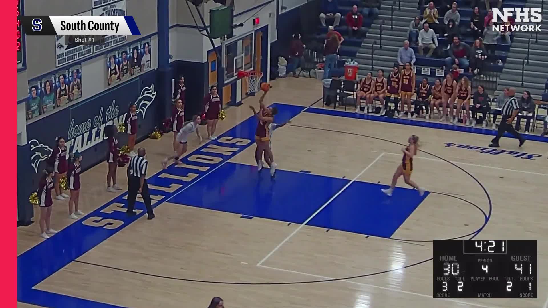 Basketball Recap: Tuesday's  Loss Ends South County's Winning Streak + How To Watch