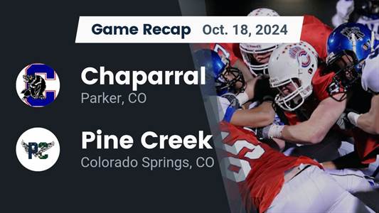 Football Recap: Pine Creek Wins High-Profile  Contest Against Re