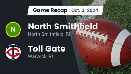 Football Recap: Toll Gate Takes a Loss
