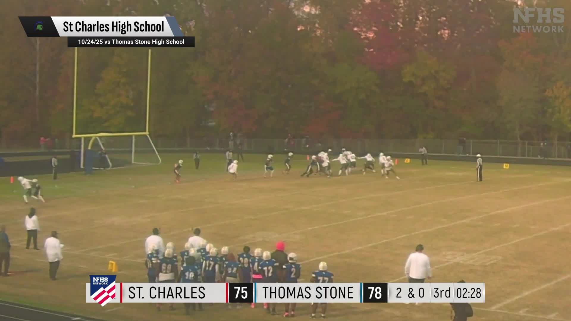 Football Recap: St. Charles' Loss Ends Six-Game Winning Streak at Home