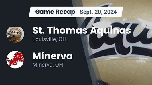 Football Recap: Minerva Takes a Loss