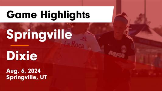Soccer Recap: Dixie Has No Trouble Against Pine View