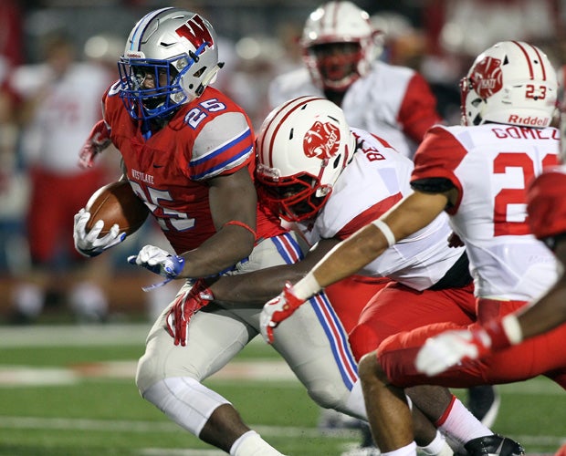 Westlake running back Nate Wilson