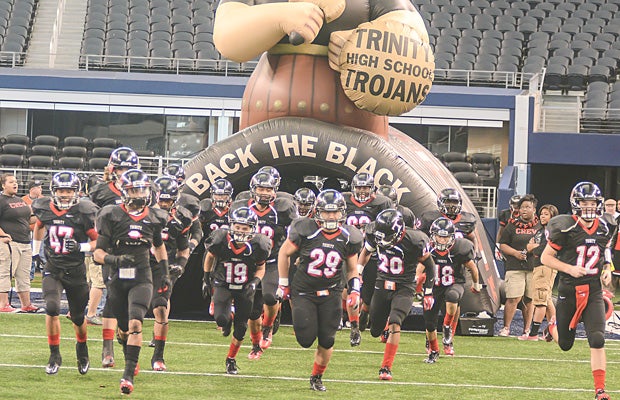 Trinity beat Carroll to move into the No. 8 spot in this week's Southwest rankings.