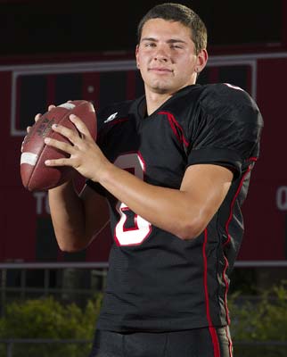 Quarterback Robert Webber