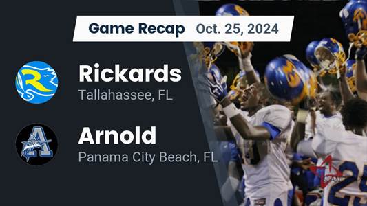 Football Recap: Arnold Falls Short of Choctawhatchee in the Play