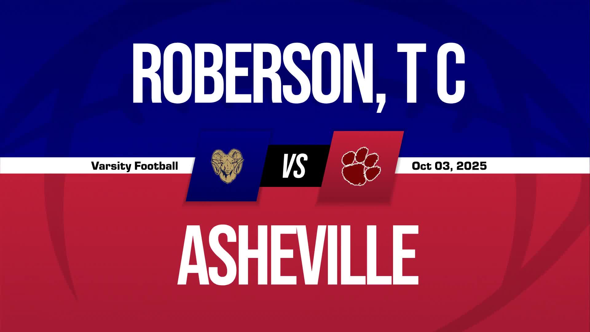 Football Game Preview: T.C. Roberson Rams vs. North Buncombe Bla