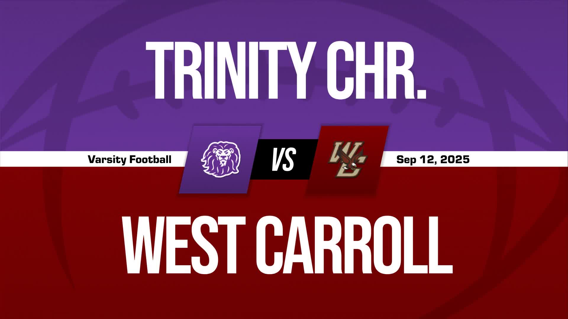 Football Recap: West Carroll Takes a Loss