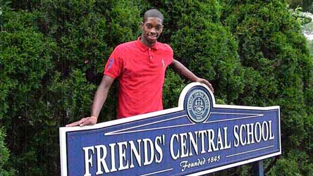 Amile Jefferson is ranked as the No. 4 power forward in the Class of 2012 rankings. He is keeping his recruiting options open as he enters his senior season at Friends' Central in the Philadelphia area.