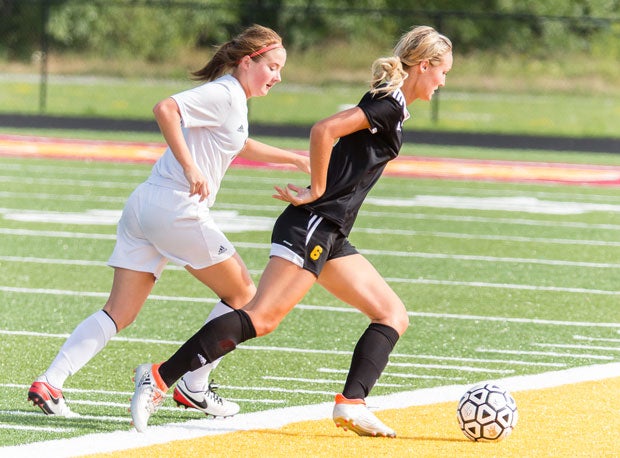 Soccer is back in action.