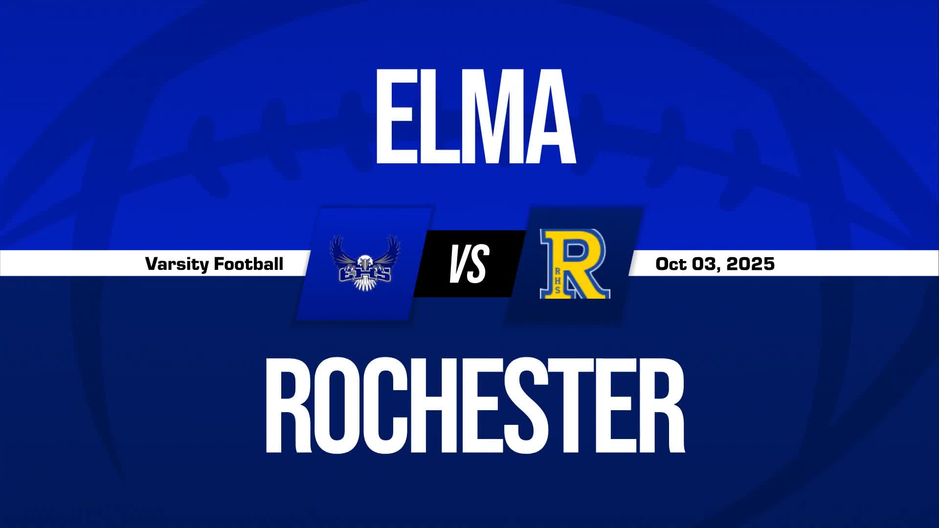 Football Recap: Elma Puts Losing Streak Behind Them + How To Watch