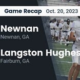 Football Game Recap: Newnan Cougars vs. Langston Hughes Panthers