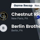 Football Game Recap: Chestnut Ridge Lions vs. Berlin Brothersvalley Mountaineers