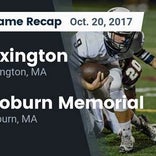 Football Game Preview: Lexington vs. Woburn Memorial