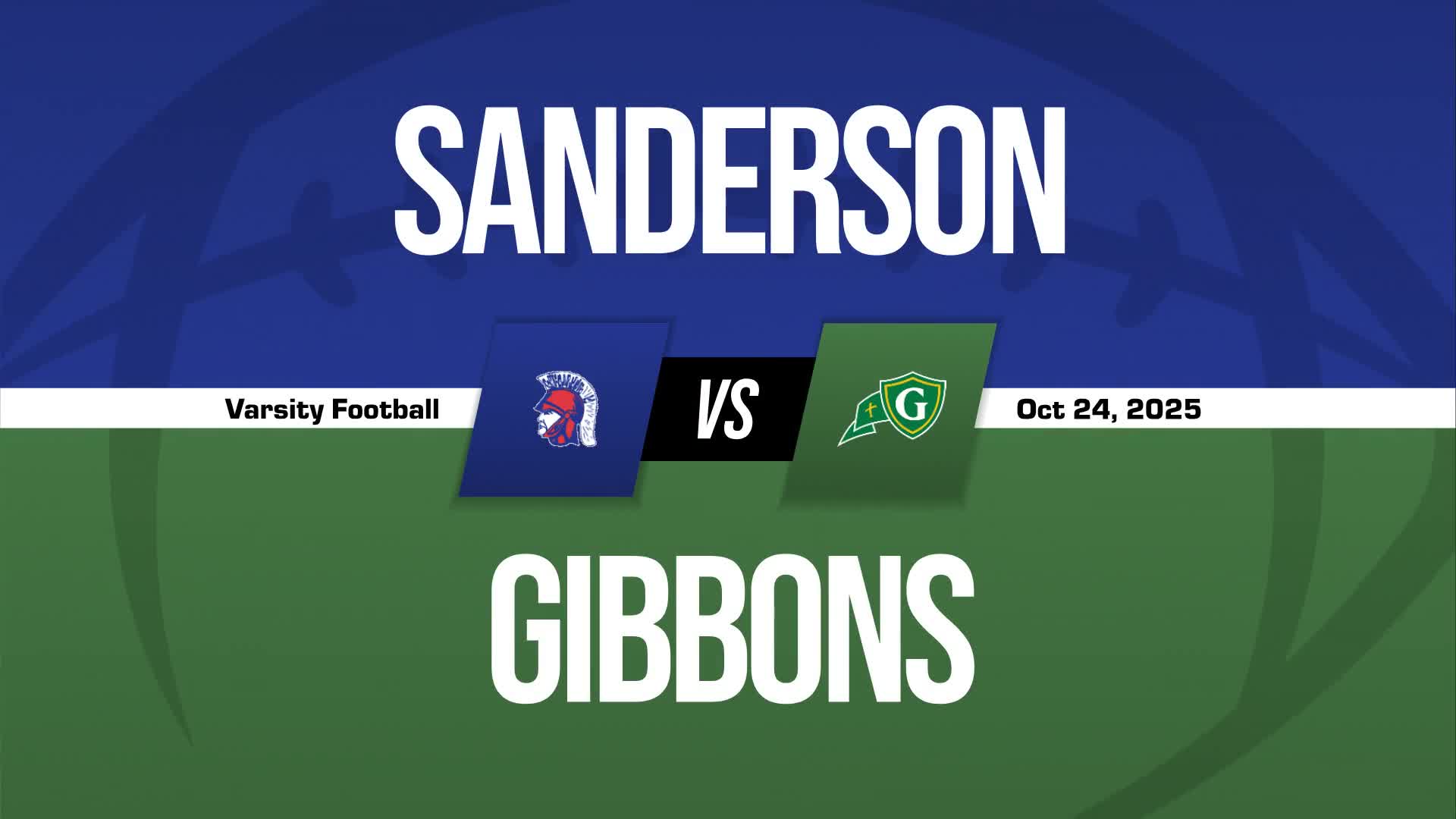 Football Recap: Sanderson Comes Up Short + How To Watch