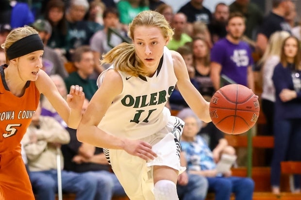 Central Plains junior Emily Ryan has already topped 2,000 points for her career and is considered one of the nation's top recruits in the Class of 2020.