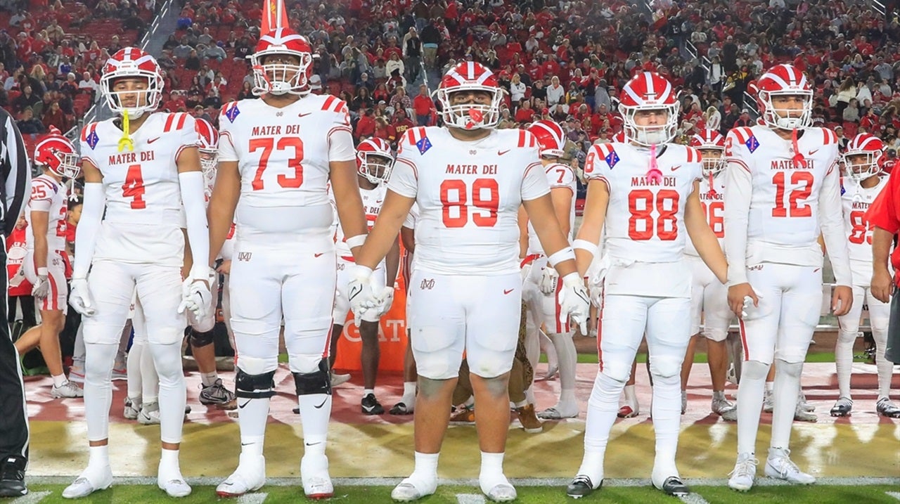 High school football rankings Mater Dei back at No. 1 in this