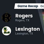 Football Game Recap: Lexington Eagles vs. Rogers Eagles