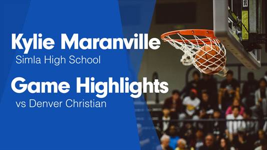 Kylie Maranville Game Report: vs Byers