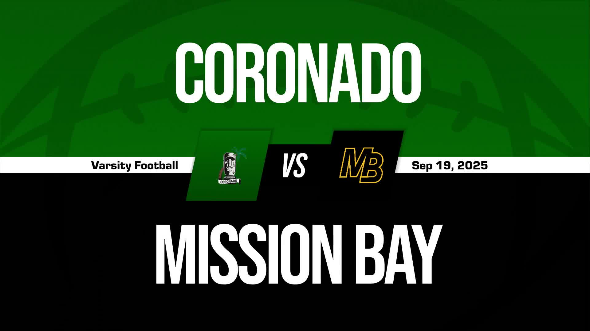 Football Game Preview: Coronado Islanders vs. Mar Vista Mariners