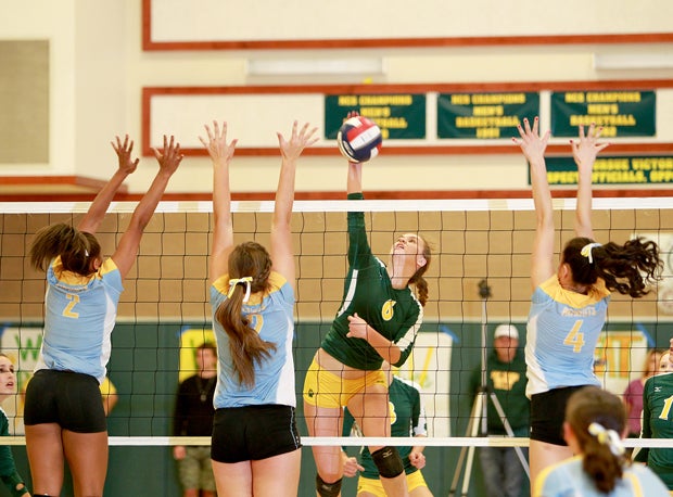 Katherine Claybaugh, the returning MaxPreps National Sophomore Player of the Year, is one of many great names on the 2014 MaxPreps Preseason All-American Volleyball Team.