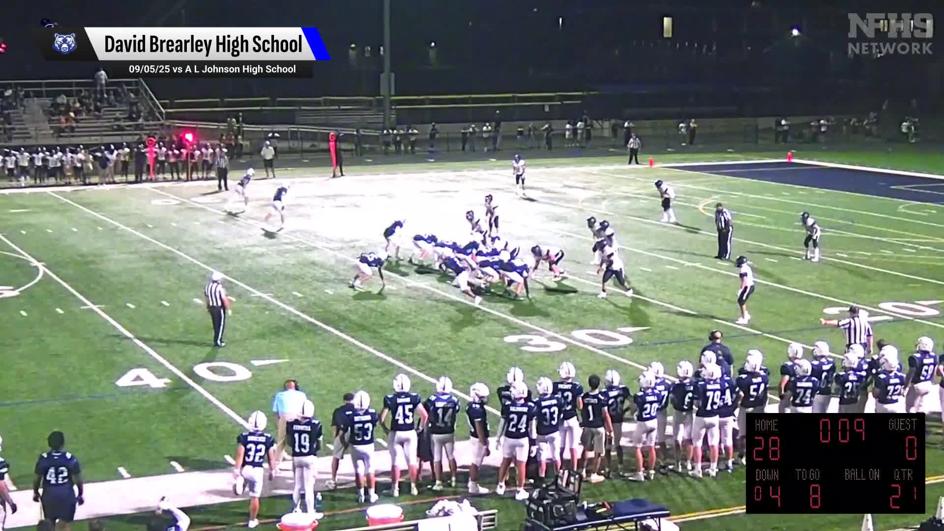 Football Recap: Mountain Lakes Skates Past Brearley with Ease + How To Watch