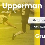 Football Game Recap: Grundy County vs. Upperman