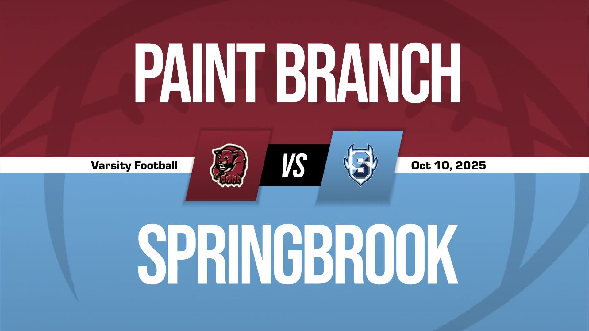 Football Game Preview: Paint Branch Panthers vs. Whitman Vikings