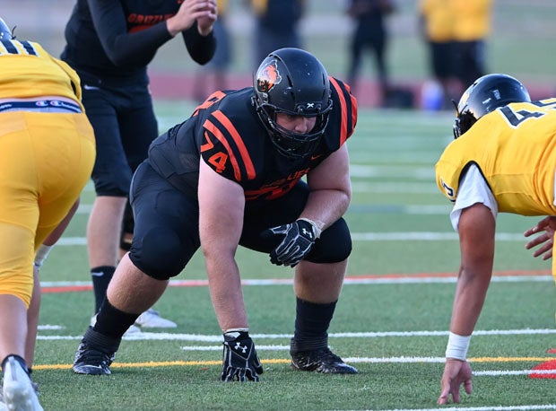 Offensive tackle Ryan Rogers is a Division I college prospect.