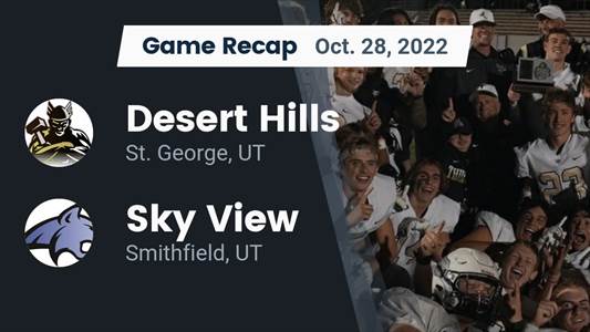 Football Game Preview: Desert Hills Thunder vs. Crimson Cliffs Mustangs