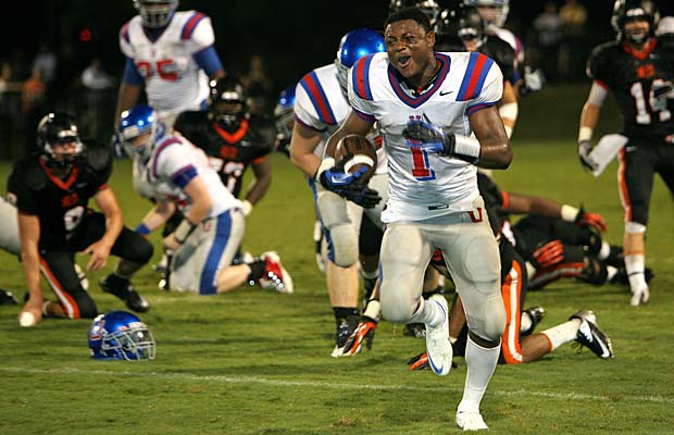 Shane Tucker, Memphis University (Tenn.) vs. Ensworth, Aug. 17.