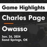 Deke Thompson leads Charles Page to victory over Muskogee