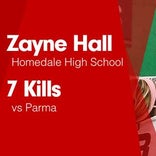 Zayne Hall Game Report: vs Weiser