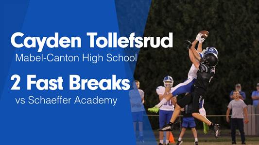 Baseball Recap: Cayden Tollefsrud can't quite lead Mabel-Canton 