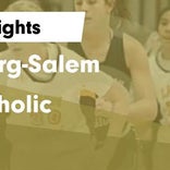 Greensburg Salem comes up short despite  Kaitlyn Mankins' strong performance