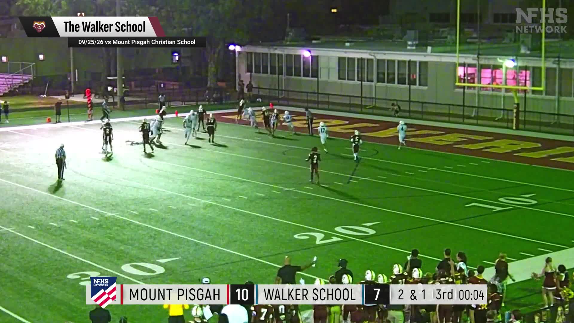 Football Recap: Tough Loss for Walker