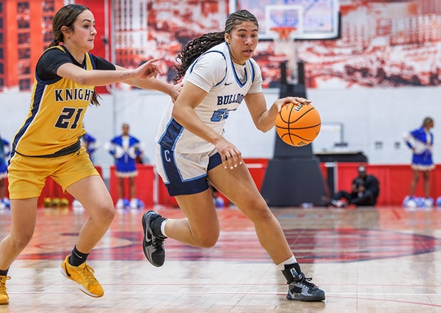 Nation Williams of Centennial is the Nevada Player of the Year after leading the Bulldogs the Class 5A state title. The sophomore already has a slew of offers from powerhouse Division I programs. (PHOTO: Jenni Webber)