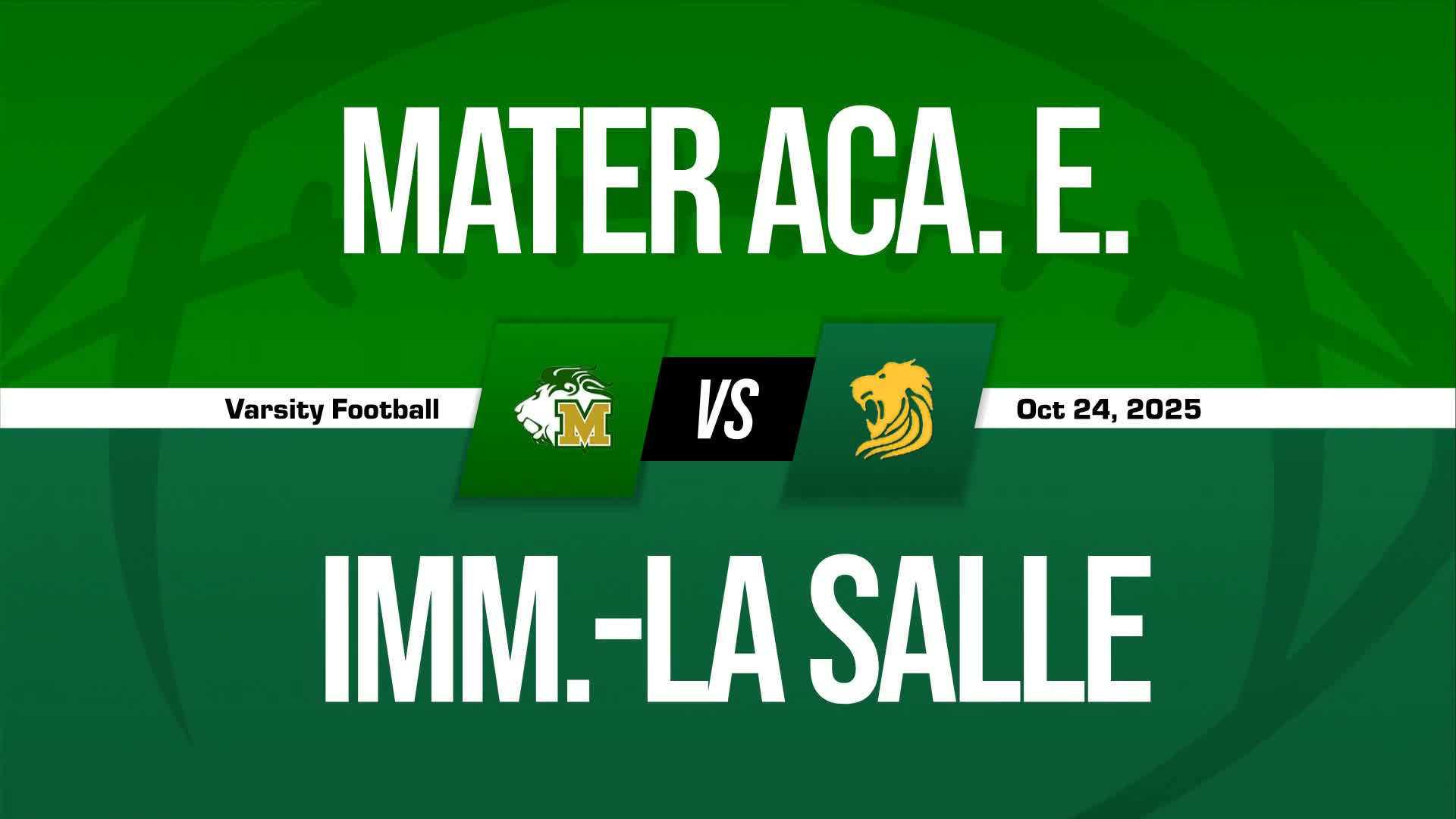 Football Recap: Immaculata-La Salle Picks Up 11th Consecutive  Victory + How To Watch