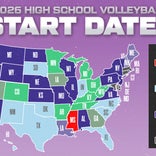 VOLLEYBALL: Start dates for every state