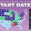 VOLLEYBALL: Start dates for every state