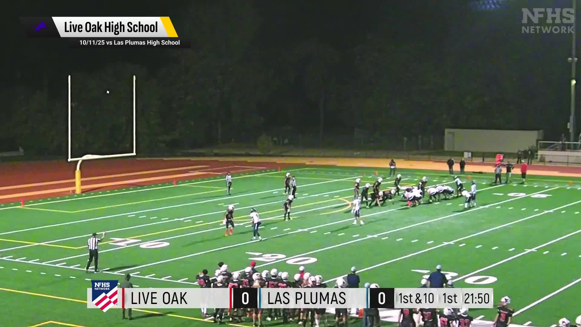 Football Recap: Live Oak Turns Things Around After  Road Loss + How To Watch